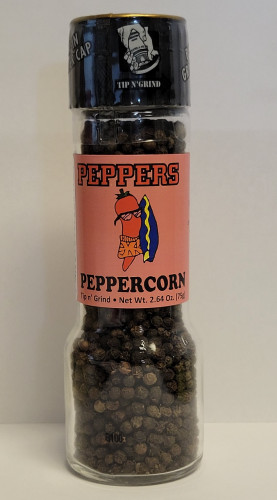 Peppers Peppercorn Grinder - 2.64 ounce shaker
