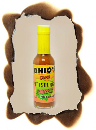 Pittsburgh Sucks Hot Sauce (Ohios Own) - 5 ounce bottle