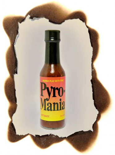 Pyro-Mania Hot Sauce - 5 ounce bottle