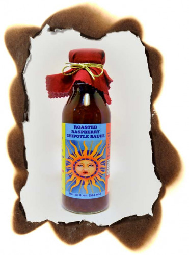 Roasted Raspberry Chipotle Sauce - 12 ounce bottle
