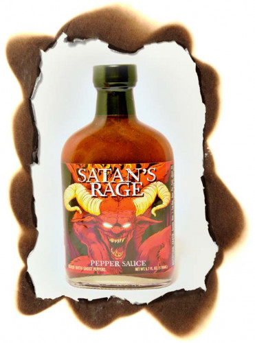Satan's Rage Pepper Sauce Made With Ghost Pepper - 5.7 ounce bottle