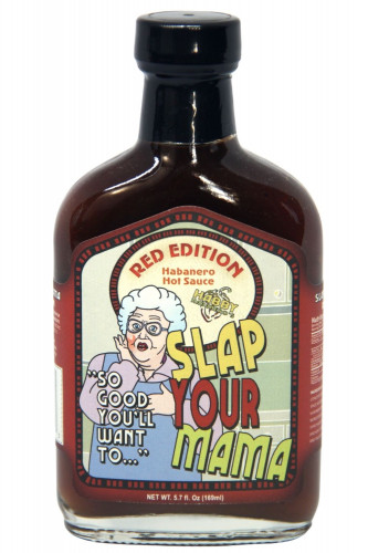 Slap Your Mama Red Edition Habanero Hot Sauce - 5.7 ounce bottle