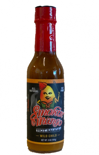 Smokin' Mango Wild Child Hot Sauce- 5 ounce bottle