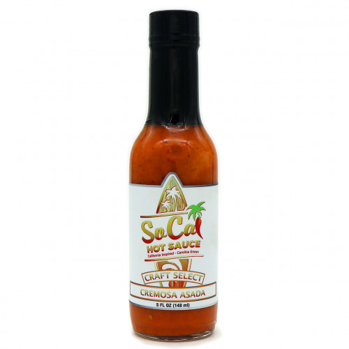SoCal Craft Select Cremosa Asada Hot Sauce- 5 Ounce Bottle
