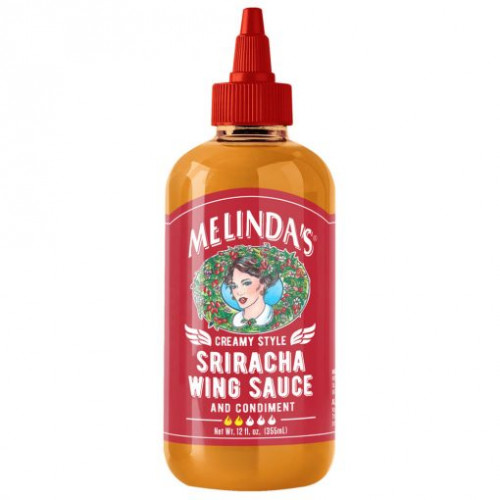 Melinda’s Creamy Style Sriracha Wing Sauce and Condiment - 12 ounce bottle