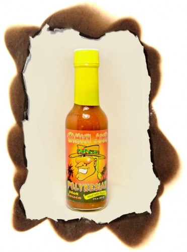 Tahiti Joe's Polynesian (Heat With Flavor) Hot Sauce - 5 ounce bottle