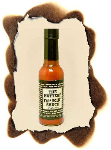 The Hottest F@*!kin Sauce (Censored Version) - 5 ounce bottle