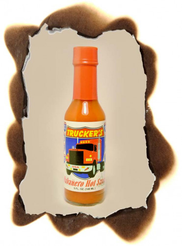 Trucker's Habañero Hot Sauce - 5 ounce bottle