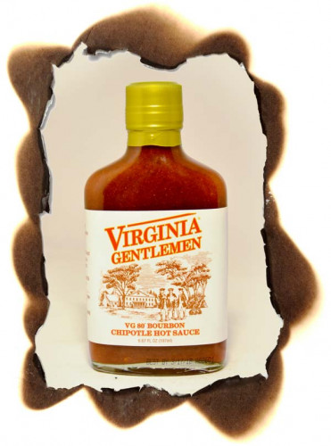 Virginia Gentleman VG 90 Bourbon Chipotle Hot Sauce - 6.67 ounce bottle