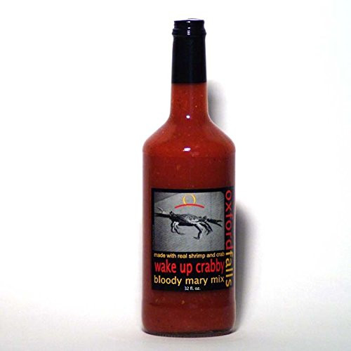 Wake Up Crabby Made With Real Shrimp & Crab Bloody Mary Mix - 32 ounce bottle
