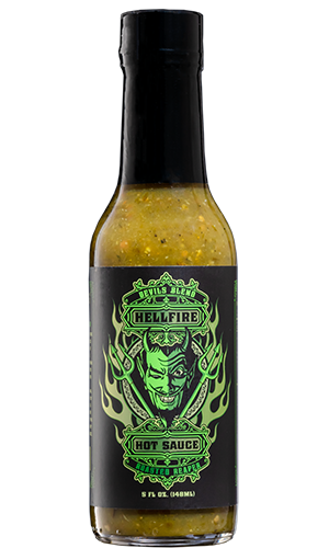 Hellfire Devil's Blend Roasted Reaper Hot Sauce - 5 Ounce Bottle
