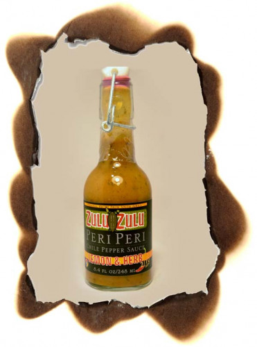 Zulu Zulu Lemon & Herb Peri Peri Chili Pepper Sauce - 8.4 ounce bottle